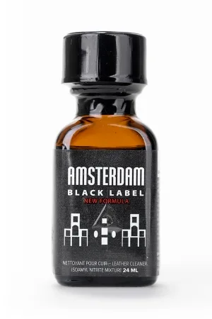 Poppers Amsterdam Black  label 24ml