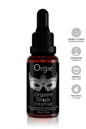 Gouttes d'excitation clitoridienne Orgasm Drops Intense