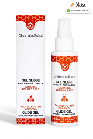 Lubrifiant Bio caramel beurre salé 100ml - Divinexstases