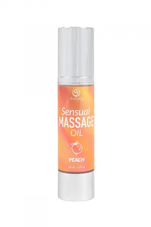 Huile de massage Pêche - Secret Play