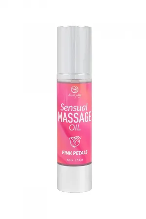 Huile de massage Pétales de Rose - Secret Play