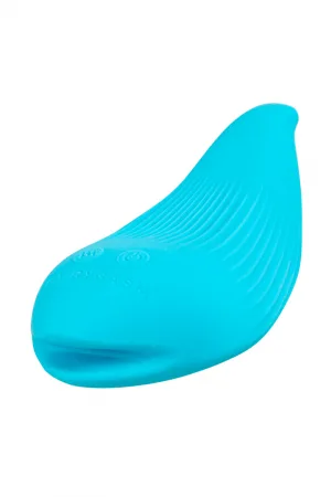 Mini vibro rechargeable DelightfulWave bleu - FairyGasm