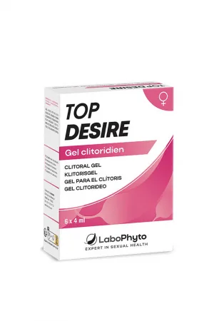 Gel clitoridien Top Desire 6 sachets 4ml