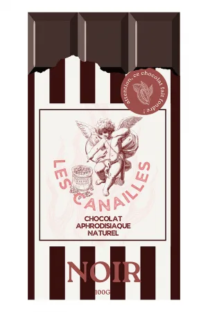 Chocolat noir - Tablette 100g - Les canailles