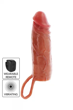 Gaine de pénis vibrante 16 cm - Toy Joy