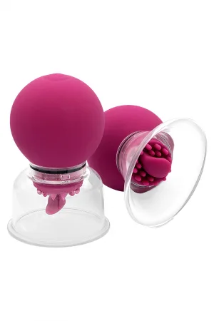 Pompe à clitoris et tétons rotative et vibrante - She.E.O.