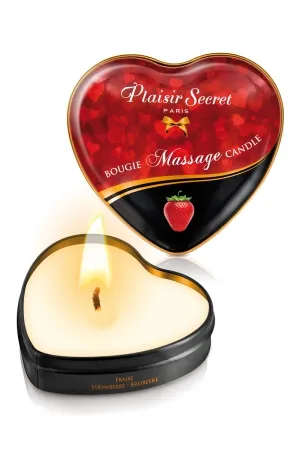 Mini bougie de massage Fraise