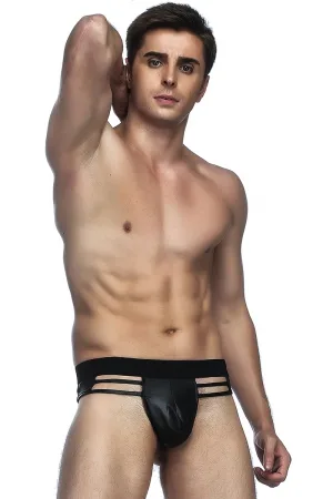 String noir wetlook
