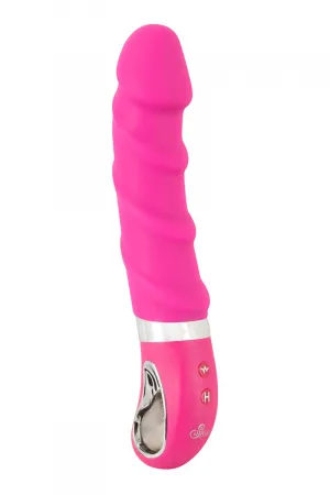 Vibro chauffant rechargeable 22,8 x 4 cm - Sweet Smile