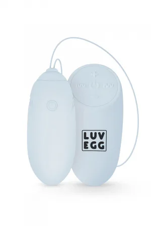 Oeuf vibrant télécommandé bleu - LUV EGG