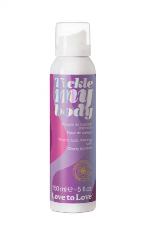 Mousse massage crépitante - fleur de cerisier