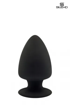 Plug anal The Original Model 1 noir 8 cm - SilexD