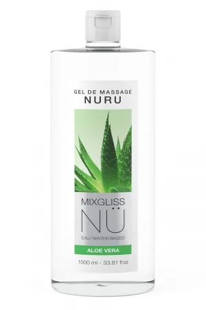 Gel massage Nuru Aloe Vera Mixgliss - 1 litre