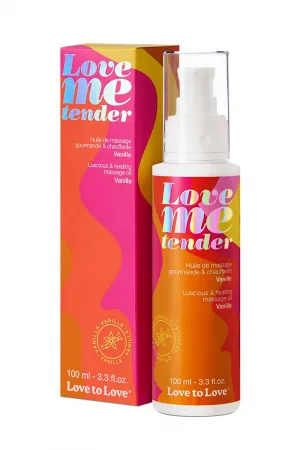 Huile de massage vanille 100ml - Love to Love